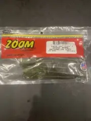 Zoom Watermelon Seed Original Speed Worm 5.5" Paddle Tail Lure (15 Pk)