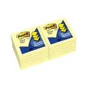 Post It Pop Up Notes Canary Yellow 76 X 76Mm 12 Pack