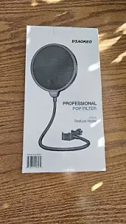 AOKEO Professional Microphone Pop Filter, Microphone Shield, Wind Pop Screen