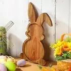 Bunny Shaped Cutting Board Cheese Board Countertop Wood Bread Board Chopping