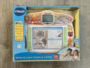 VTech Toy Write & Learn Creative Center Teaches Letters Objects Educational NEW