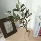 Elegant Artificial Olive Branch Fake Olive Tree Branches Christmas Decor