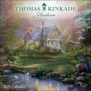 Thomas Kinkade Studios 2025 Mini Wall Calendar by Thomas Kinkade