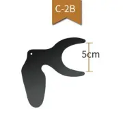 Dental Photo Contrast Black Background Board Palatal Photography Contraster C-2B