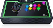 Qanba Q8 Silent Arcade Joystick Wired Joystick for PC With LED Function(Fighting Stick)