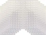 216 Pairs Transparent Sticky Dots - 1.5cm Hook & Loop Fastener, Multi-Purpose for Arts & Crafts, Classroom Displays, Home Organization - Reusable & No Residue Fastener