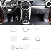 27PC White Car Interior Full Set Decoration Trim For Mini Countryman R60 13-2016 (for: Mini)