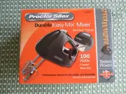 NIB PROCTOR SILEX 5-Speed BLACK Durable EASY MIX MIXER - Style 62507