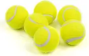 PetPrime 6PCS 2" Tennis Balls, Suitable for Mini Dog Automatic Ball Launcher Interactive Dog Fetch Toy Pet Ball Thrower Throwing Game Launcher