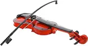ifundom Realistic Kids Violin Toy Wooden Grain Violin Model Toddlers Musical Instrument for Toddlers Ornament