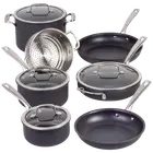 Cuisinart 11-Piece Hard Anodized Induction / Dishwasher Safe Cookware Set 68I-11