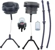Fuel Cap Line Filter Primer Bulb For Husqvarna 450 Rancher 445 445e II