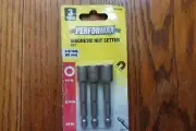 PERFORMAX MAGNETIC NUT SETTER - 1/4, 5/16, 3/8 - 2-9/16"