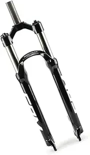 Mountain Bike Suspension Fork 26" 27.5" 29inch XC Bike Spring Front Forks Manual Lockout Bicycle Forks 1 1/8u201dStraight Tube QR 9mm Travel 100mm HL MTB Fork