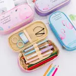[日本貓雜貨舖]筆袋  韓版創意動物大筆袋 多功能文具袋 PU鉛筆袋 學生筆袋 鉛筆盒