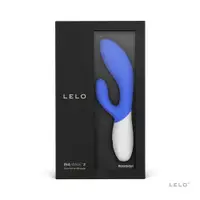 在飛比找PChome24h購物優惠-Lelo Ina Wave 2 多功能雙震動按摩棒 加州藍