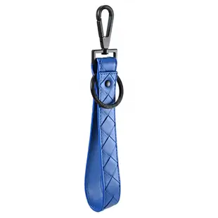 BOTTEGA VENETA 經典編織造型鑰匙圈/吊飾(藍色)
