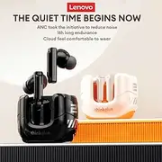 Original Lenovo LP27 Bluetooth 5.4 Earphones ANC Noise Reduction Headphones with Smart Touch for Hands-free Calls Sports Earbuds