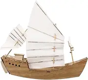 DIY Wooden Sailboat Model Kit for Assemble Your Own Ship with Detachable Design for Family Bonding Craftsmanship and Creative Play Sailboat Decor