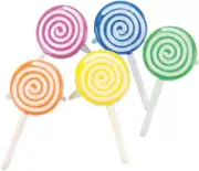 Lollipops - Candy, Decorative Scrapbook Brads - Eyelet Outlet #792