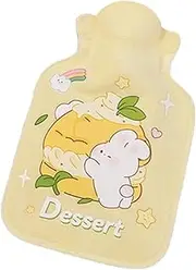 Hot Water Bag Hand Warmer, Winter Plush Hot Aqua Bottle, Cute Cartoon Design Warmer, Cozy Lush For School, Travel, Home, Outdoor Activities, 1 Pack, Safe And Easy To Use