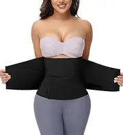 [SHAPSHE] Waist Trainer For Women Working out Trimmer Tummy Control Shapewear Waist Cincher Belt Segmented Triple Wrap