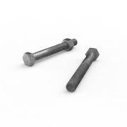 ZENITH M12 x 100mm Hot Dip Galvanised Hex Head Bolts and Nuts