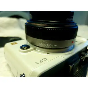 Panasonic Lumix GF1 類單眼相機 (獨家贈送HDMI輸出線、白色、繁中版、20mm餅乾鏡頭)