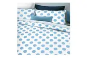 Apartmento Spot Blue Quilt Cover Set King