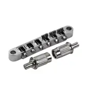 6-String Electric Guitar Bridge Tune O Matic Saddle Bridge for LP Style Guitar