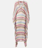 [Missoni] Missoni Zig Zag beach cover-up UK 12 multicoloured