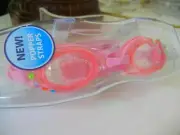 GIRLS H2O LIFE ADJUSTABLE NO LEAK PINK GLITTER SWIM GOGGLES FIDGET POPPER STRAP