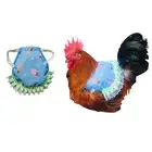 Cloth Chicken Saddle Apron Adjustable Hen Back Jacket Four Seasons