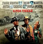 4 FOR TEXAS (FRANK SINATRA, DEAN MARTIN) NEW LASERDISC! STILL SEALED!
