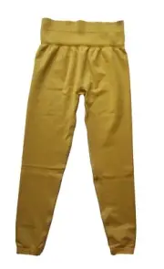 Gymshark Women´s Studio Leggings Yellow Size XL