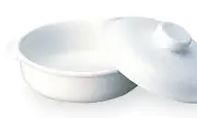 Reinforced Ceramic Super Range 13cm with Lid 6.5" Casserole Small 1 From Japan