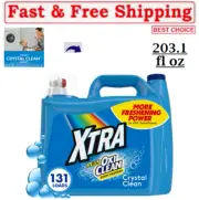 New Xtra Plus OxiClean, 131 Loads Liquid Laundry Detergent, (203.1 fl oz)