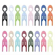 Plastic U shaped Grip Hair Pins, 16Pcs U-shaped Grip Hairpins French Style Hair Pins, Plastic U Shaped French Hair Forks for Women and Girls