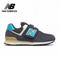在飛比找蝦皮商城優惠-【New Balance】 NB 童鞋_中性_藍黑色_PV5