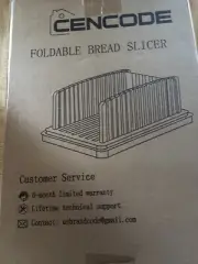 Foldable Bread Slicer Perfect Even Sliced Homemade Bread Loaf