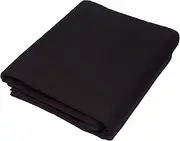 FT Fashion Track 94 Inches/238cm Wide Polycotton Fabric by The Metre UK Dress Fabric Material for Sheeting, Sewing, Dressmaking, Arts and Craft (Black, 1 Metre - Precut)