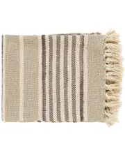 Surya Beau Khaki Throw