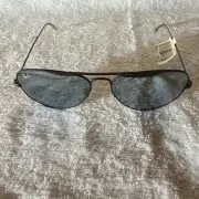 RAY-BAN RB3025 029/30 Aviator Large Metal Sunglasses 58mm Blue Lens No Case
