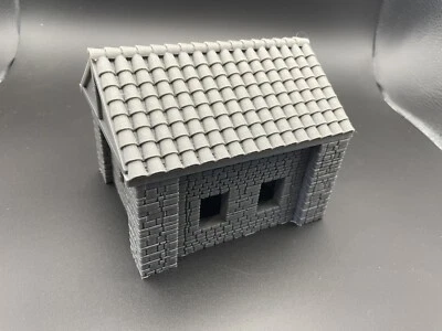 Warhammer Terrain - Midstromm Village House 1 - Suit WFB, AOS, DND, 40k Etc.