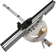 Stgfyxgs Miter Gauge, Professional, Portable, Compact, Lightweight, for DIY Projects, Woodworking Tools, Table Saw Accessories, Style E