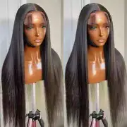 Brazilian 6X4 Glueless Lace Wigs Straight 13x6 HD LaceFrontal Wig Human Hair Wig