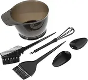 PACKOVE 5Pcs Hair Dye Tool Kit Practical Hair Tinting Set for Home Salon Use Easy to Clean Reusable Durable Hair Dyeing Tools for Hassle Coloring Experience