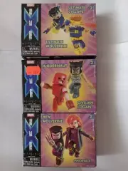 6 Minimates Xmen Ult.Wolverine,Ult.Cyclops,NewWolverine,Phonix,Juggernaut,Logan