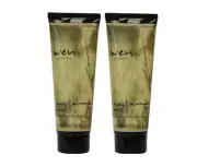 WEN by Chaz Dean 2 x 120ml Sweet Almond Mint Anti-Frizz Styling Creme = 240ml