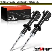 Shock Absorber for Mitsubishi Mirage 2014-2015 L3 1.2L Front Driver & Passenger